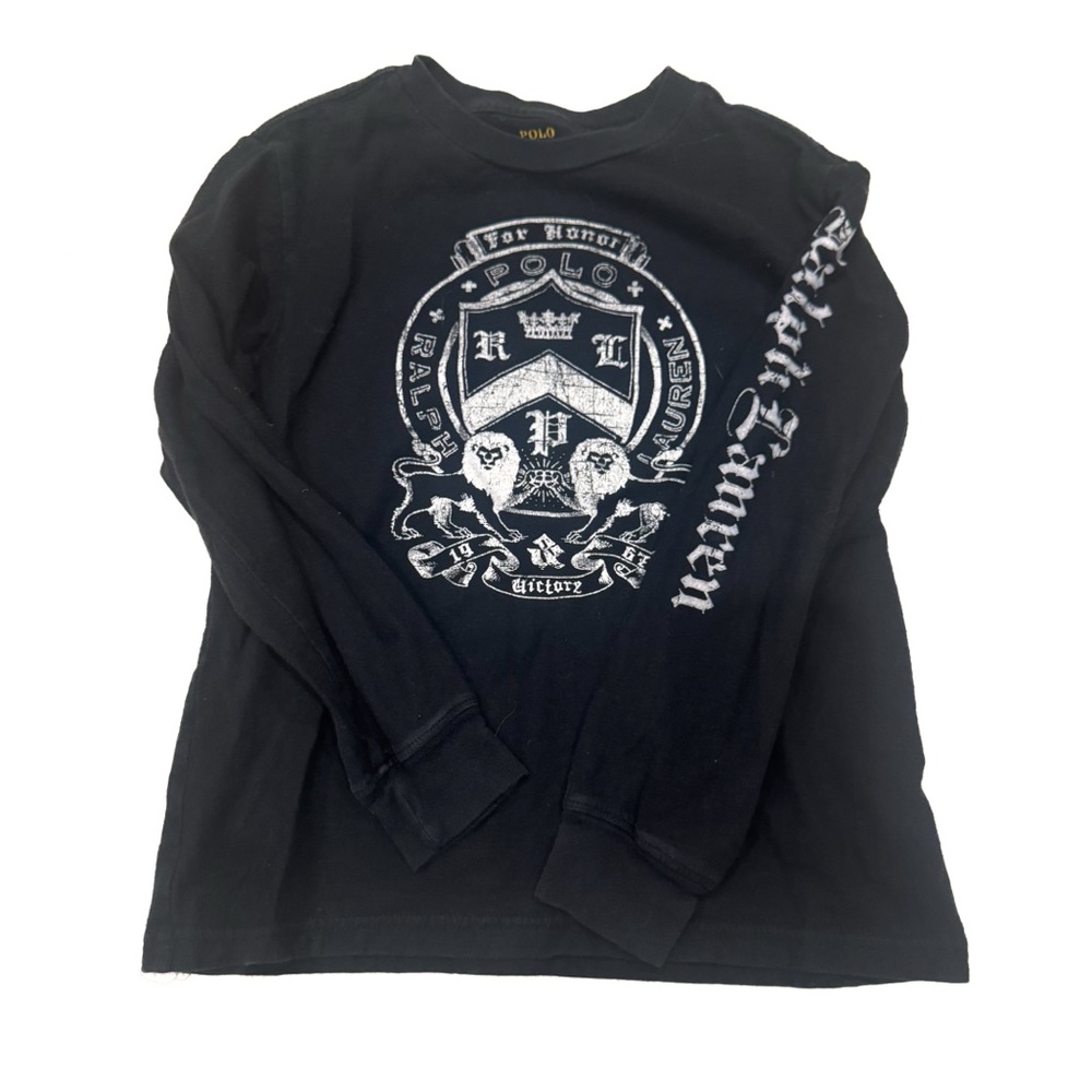 Polo by Ralph Lauren Black Long Sleeve Tee